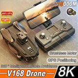 Drone GPS 8K Brushless Motor Aerial Photography Dual-Camera Omnidirectional UAV Drone