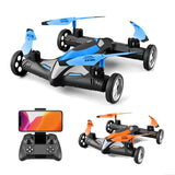 2 In1 Dron Air-Ground Flying Cars 2.4G Dual Mode Racing Mini Drone Professional RC Car Quadcopter Drones Children Toys Drone