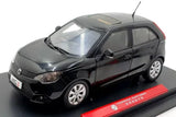 Saic Motors 1/20 Scale Diecast 800-828-1088 - MG MG3 - Black Parts