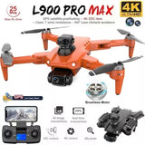 GPS Drone Dual Camera 5G Obstacle Avoidance Brushless Foldable Quadcopter RC Toy Drone