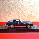 Vintage Corvette Stingray 1963 Diecast 1/43 Scale Blue Road Champs 1998 Glendale AZ