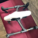 Dji Inspire 1v2 drone with white body and gray arms, shown top view