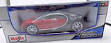NEW LISTINGMaisto Diecast Special Edition 1:18 BUGATTI CHIRON Red Black NIB Parts