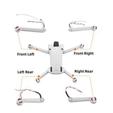 Original for DJI Mini 3 Pro Droni Left Rear Arm Front Rear Motor Arms With Kit Drone Repair Spare Parts Drone