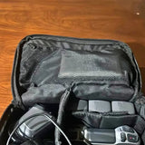 DJI Avata 2 drone in open carrying case with controller and cables
