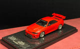 404Error 1:64 Red JDM Skyline GTR R33 Sports Model Diecast Resin Car Toy