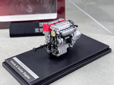 GB MH 1:18 JDM Civic Type R FD2 K20A Vtec Engine Model Diecast Collect Car Parts
