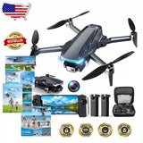Portable 2K HD Drone with Remote Control - 30 Min Flight Time & Easy Setup Drone