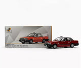 TINY 1/64 Scale Nissan Cedric Y31 Hong Kong Taxi Red Diecast Car Model Toy