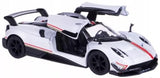 Kinsmart Pagani Huayra BC White 1:36 Scale 5 Inch Diecast Model Car Parts