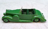 Dinky Toys 38c Lagonda Sports Coupe Diecast Model Car DARK GREEN Version 1960s Parts
