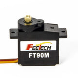 Micro Metal Gear Servo with Position Feedback - 280 Degree Rotation for RC Models and Drones FEETECH FT90M9g Drone