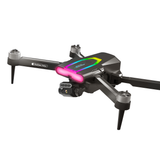 High Configuration F199 Brushless Motor Flash Color 4K Dual Camera HD FPV Wifi Remote Control Foldable Outdoor Drones Drone