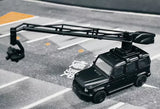 CR XCARTOYS 1:64 AMG G63 Russian Arm Camera SUV Model Diecast Metal Car Toy