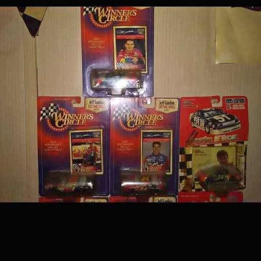 NASCAR Winners Circle boxed diecast car collectibles set with multiple cars