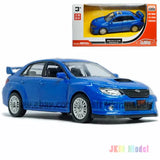1:36 Subaru WRX STI Hot Hatch Model Car Alloy Diecast Toy Vehicle Kids Gift Blue Toy