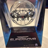 Supernova drone retail box with FAIRHOGS branding and product name on front