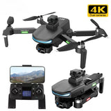 4K quadcopter drone with gimbal camera and foldable propellers