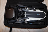 GoPro Karma drone with camera and gimbal, shown in a carrying case