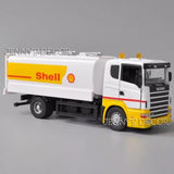 1:43 Scale Diecast Vehicle Model Toy Scania T420 Oil Tank Truck Tanker Replica Parts