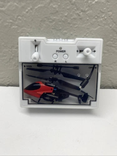 RC mini helicopter remote controller with screen and control buttons