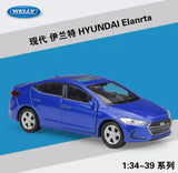 Welly 1:36 Hyundai Elanrta Diecast Model Car New in Box Toy
