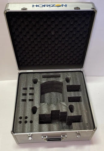 Horizon Hobby Blade drone fitted case with black foam insert, open lid and latches