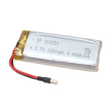 Custom 3.7V 1200mAh High Capacity Li Polymer Pouch Battery Pack for Smart Devices Small Aircraft Lithium Ion Pouch Batteries Drone