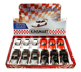 2010 PORSCHE 911 GT3 RS DIECAST CAR BOX OF 12 1/36 SCALE DIECAST CARS, ASSORTED Toy