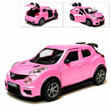 Nissan Juke-R 2.0 Metal Diecast Car Scale, Collectible Toy Cars, Model, 1/36 Toy