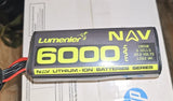 NEW LISTINGLumenier NAV 6000mAh 6S Lithium-Ion Battery XT60 FPV Drone Quad Long Range Drone