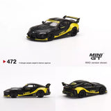 MINI GT 1:64 GR Supra LB-Works Matte Black Diecast Model Car in box Toy