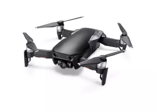 DJI Mavic Air drone with four propellers and dark black body