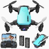 SIMREX X300C Mini Drone with Camera 720P HD FPV RC Quadcopter Foldable Drone
