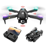 Flytec FY-YT163 4K HD Camera Drones Obstacle Avoidance Wind Blade Breathing Light Foldable Quadcopter RC Mini Drone Toys Drone