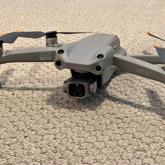 DJI Air 2S drone with front camera and gray body