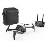 Foldable GPS drone with 4K camera, remote controller and black carrying case