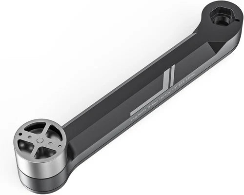 Right front drone arm replacement kit, black and silver with mounting hub