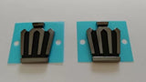 Black grille insert for diecast Toyota model, two pieces