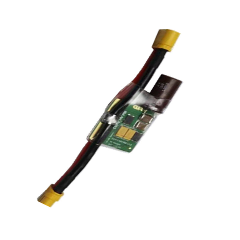CUAV UAV power module with green PCB and two yellow XT60 connectors