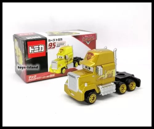 Gold Mack 95 special-spec diecast truck with carrying box