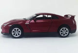 2009 Nissan GT-R R35 Japanese Car Model Diecast Red Toy 1:36 Kinsmart Toy