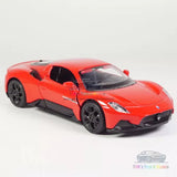 1:36 Maserati MC20 Model Car Alloy Diecast Toy Vehicle Kids Gift Collection Red Toy