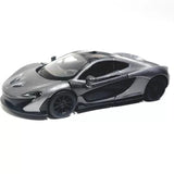 Kinsmart McLaren P1  Street Edition Charcoal Gray 1/36 Scale Diecast Car Toy