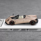 1:64 Scale Flame Gold Huayra BC Convertible Sports Diecast Resin Car Collections Parts