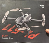 PL-515 FPV Foldable RC Quadcopter Drone with 4K Camera for Adult Beginners Drone