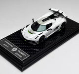 ZD FA 1:64 White Jesko Super Racing Sports Model Diecast Resin Car BN Parts