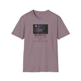 New Jersey Drones Graphic Unisex Softstyle T-Shirt UFOs UAPs Extraterrestrials Drone