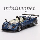 MINI GT PAGANI ZONDA HP 1/64 DIECAST MODEL CAR BARCHETTA BLUE TRICOLOR MGT00370 Parts