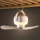 USB Air Cooler Ceiling Fan Camping Ceiling Fan with Remote Control Detachable Outdoor Tent Fan USB Rechargeable 3 Speeds Timing Drone
